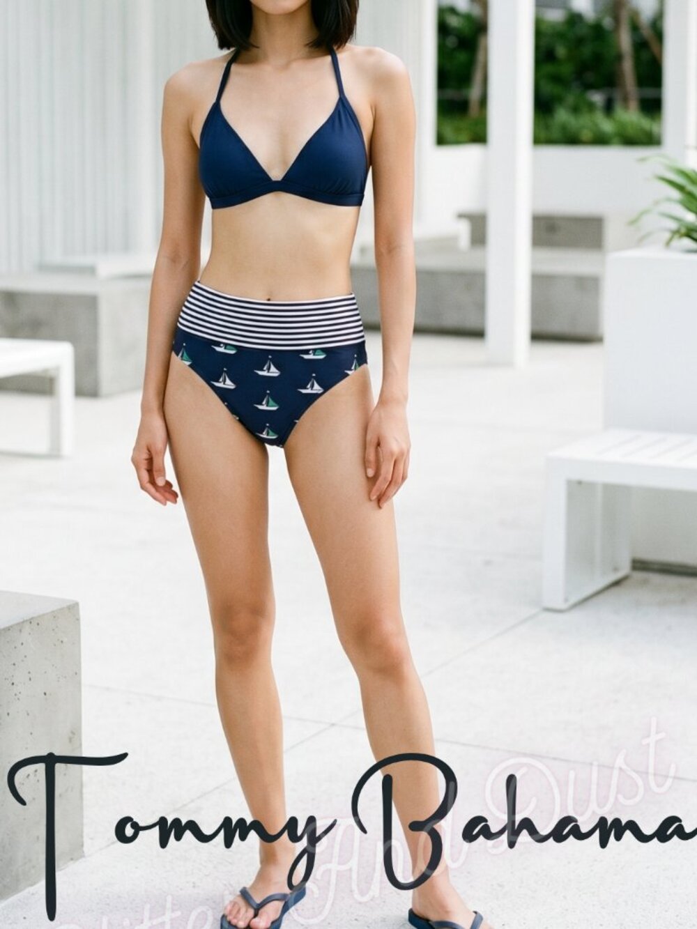 Tommy Bahama Sail Foldover Bikini Bottoms